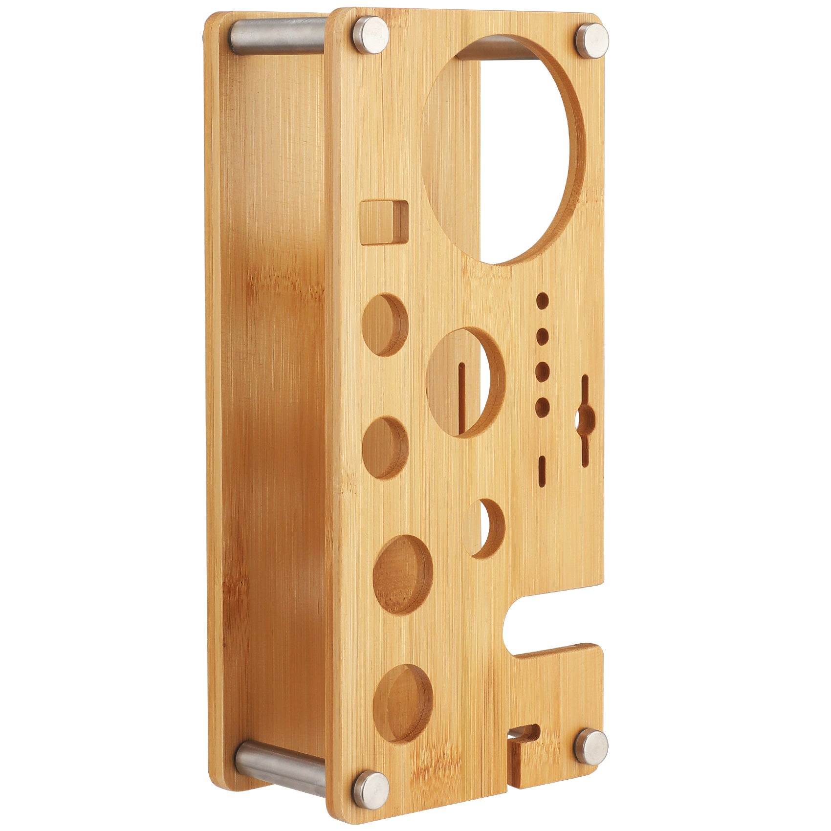 New Imitation Bamboo Rack Acrylic Set Cocktail Shaker Bar Tools 17-Piece Set Shaker Straw