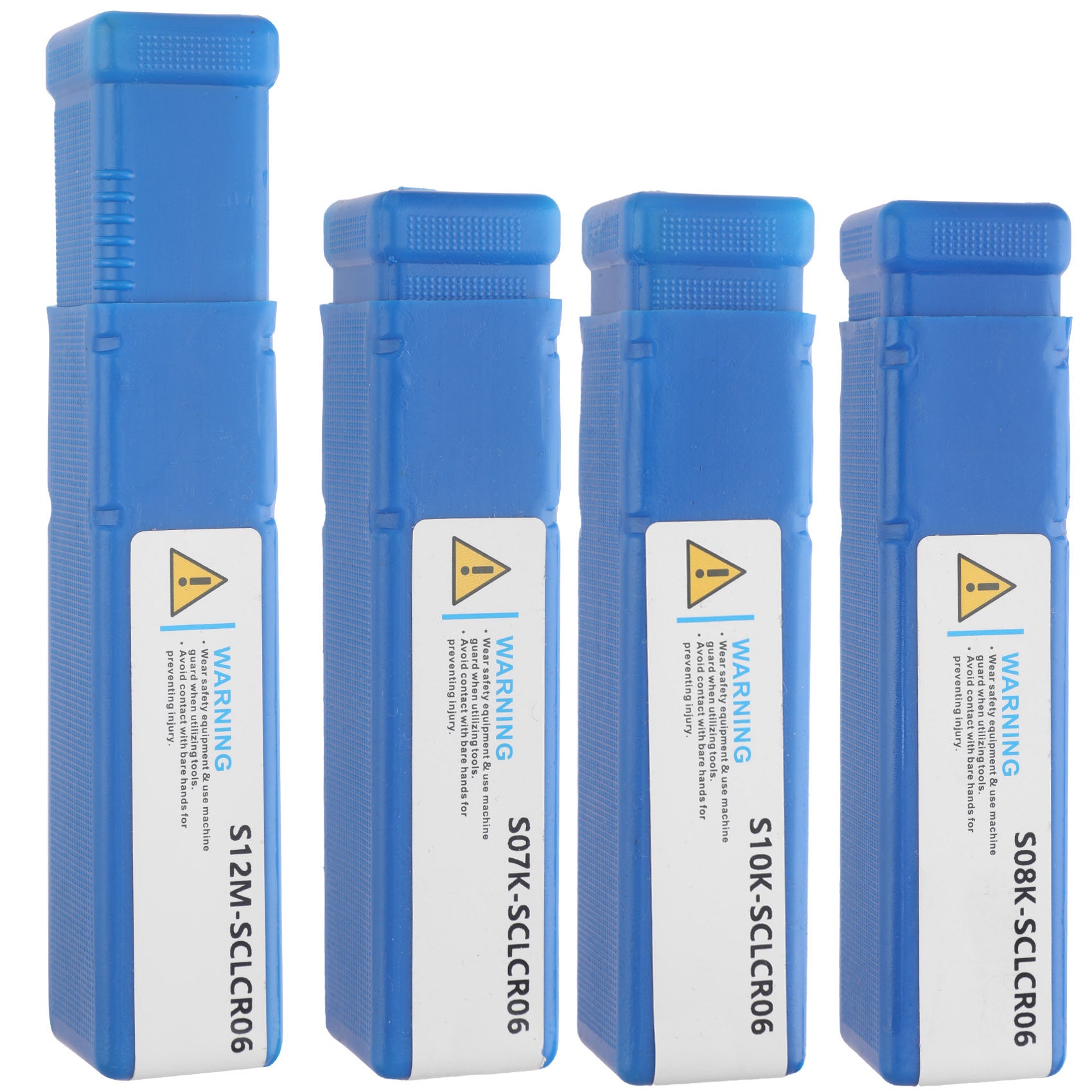 4Pieces S07K/S08K/S10K/S12M-SCLCR06Turning Tool Holder10Pieces CCMT06020 Blade