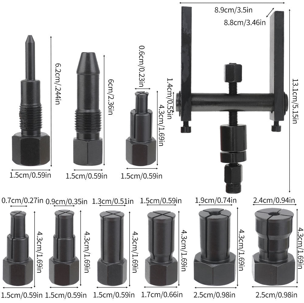In Stock Two-Jaw Motorcycle Bearing Removal Tool Puller Two-Jaw Puller Extractor Removal Puller Wheel Extractor