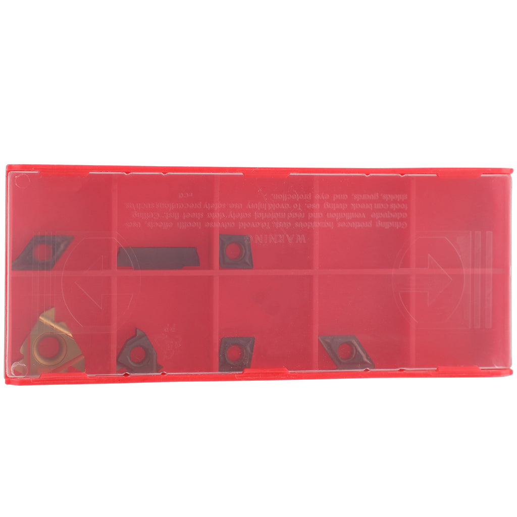 7Set10mm CNC Lathe Tool Holder Set 7Knife Handle+7Blade+7One Wrench