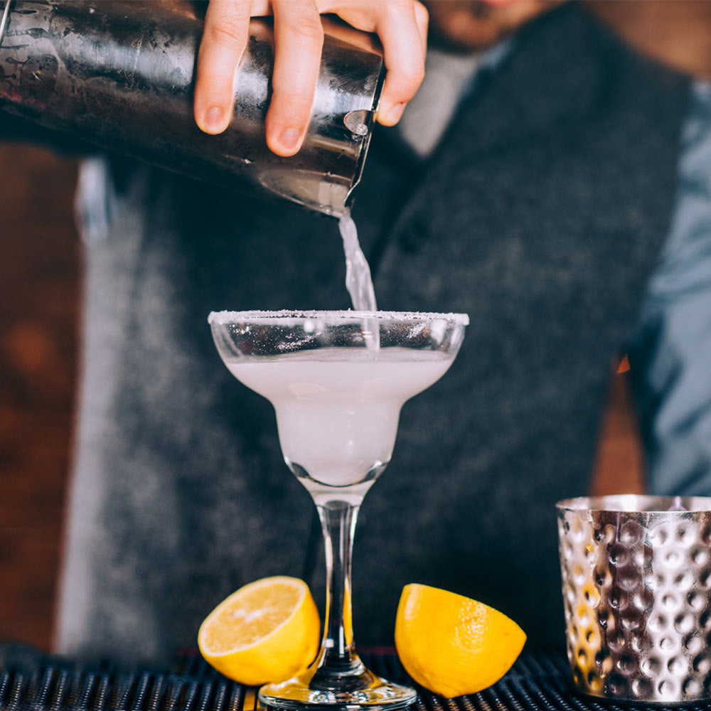 New Imitation Bamboo Rack Acrylic Set Cocktail Shaker Bar Tools 17-Piece Set Shaker Straw