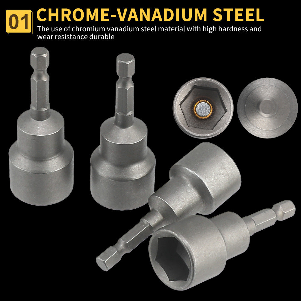 Strong Magnetic Socket Head Set Wind Batch Socket Head with Strong Magnetic Hex Socket12Headset with Box