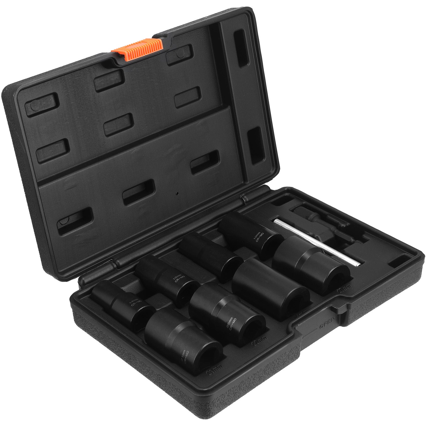 10Damaged Rusty Nut Tire Screw Extractor Removal Tool Large Extended Socket Set Anti-Thread