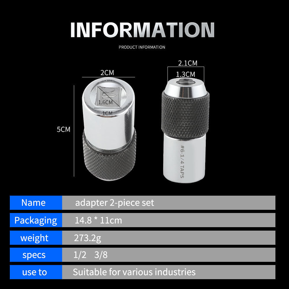 Spot Goods2Adjustable Tap Socket Set Special Tap Wrench Tap Set m3-m12Chuck