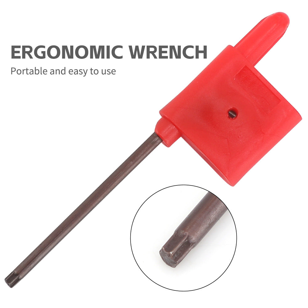 10Piece DCMT0702 EM YBC205 CNC Inserts Purple coating + Matching Wrench