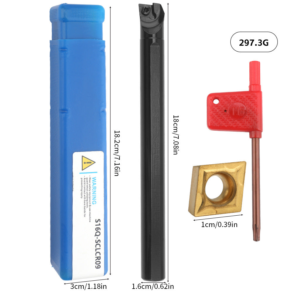 7Set of CNC Lathe Tool Holders MGEHR1616-3 SDJCR1616H07 SDNCN1616H11 16MM