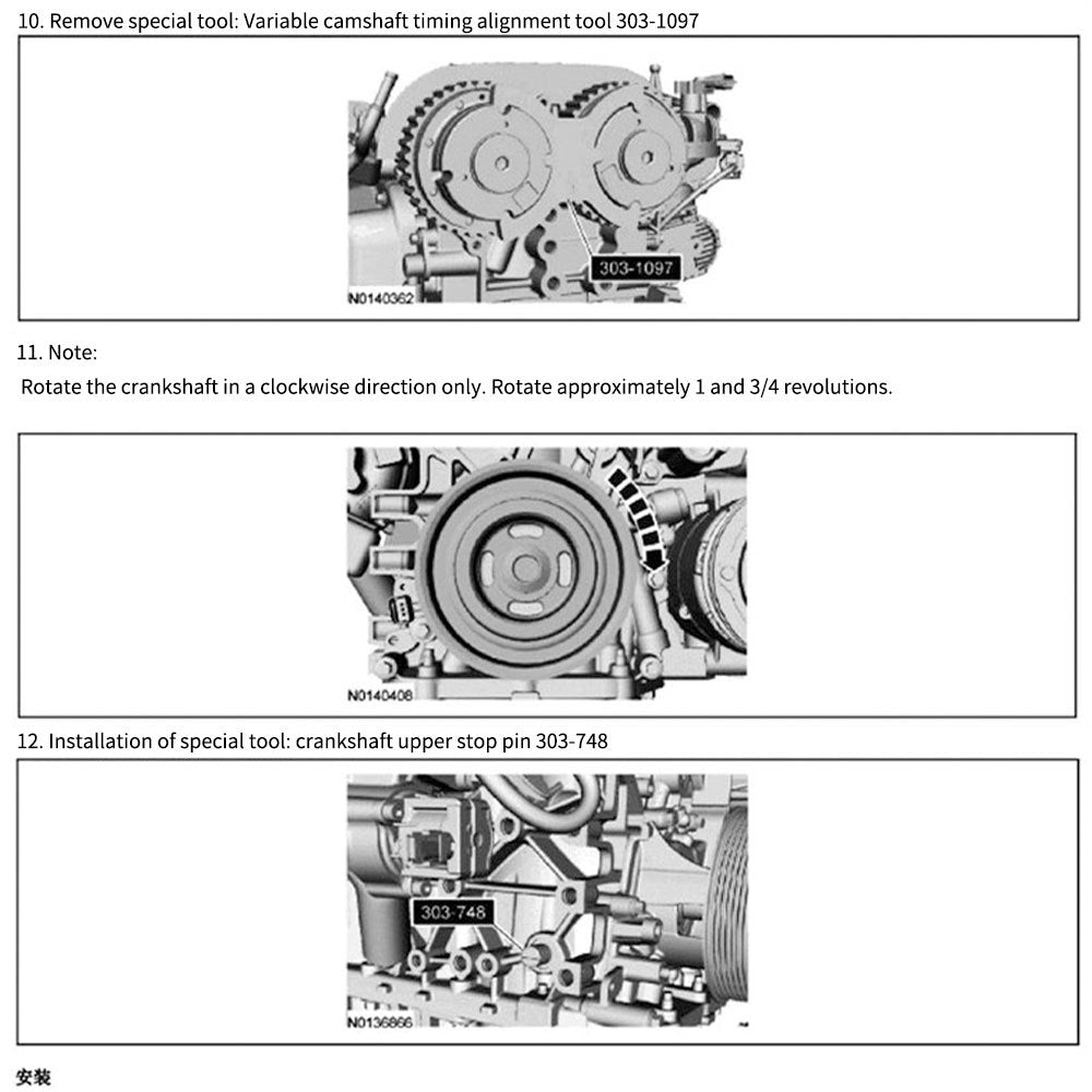 Mazda Pentium Mazda6 Ford Mondeo Focus Escape Mazda6Volvo XC-9018Timing Tool