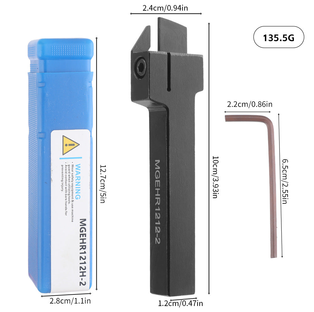 12mm Drill Handle Boring Tool Rod with Wrench Multifunctional Carbide Inserts Lathe Tool