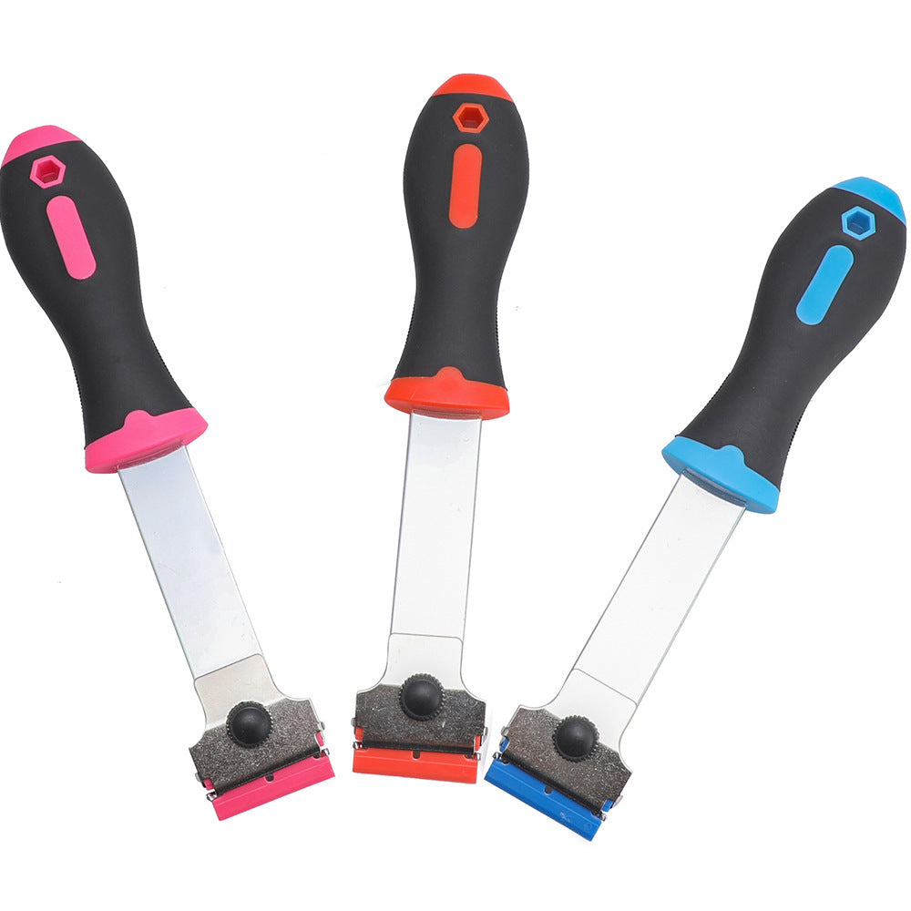 Cleaning Scraper Multi-Functional Dual-Head Small Scraper for Removing Scratches Extended Scraper Glue Remover Car Film Tool