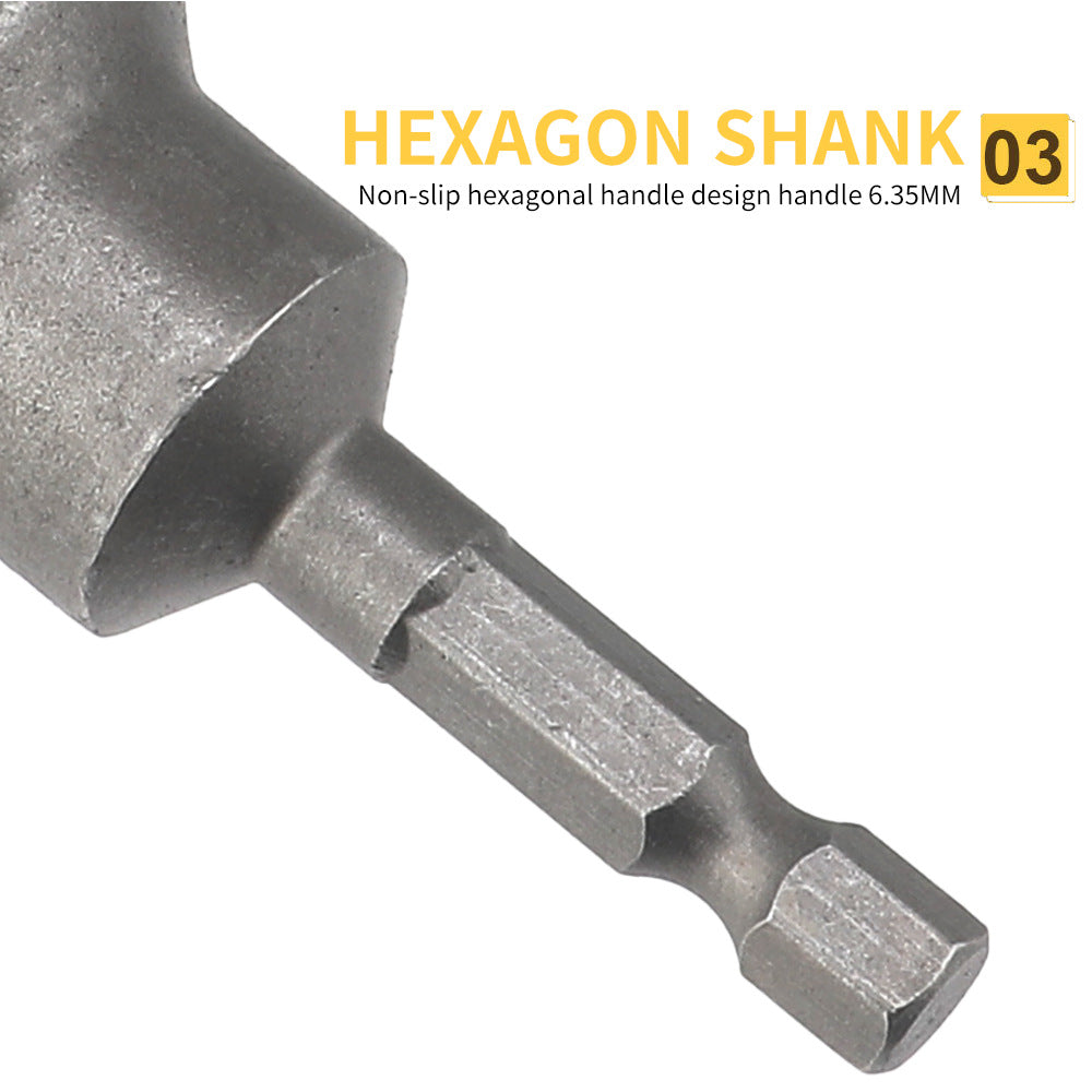 Strong Magnetic Socket Head Set Wind Batch Socket Head with Strong Magnetic Hex Socket Head Boxed Durable65mm