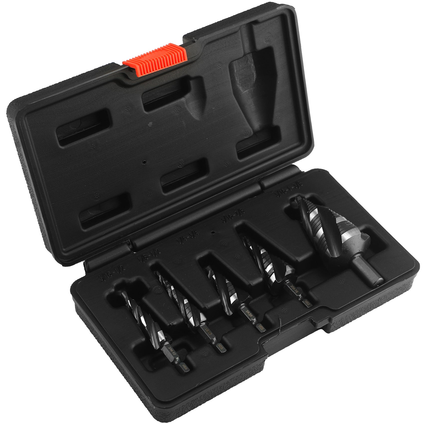 High-speed Bearing Steel HSS4341Stainless Steel Step Drill Bit Pagoda Drill Bit Four-slot Reamer Drill