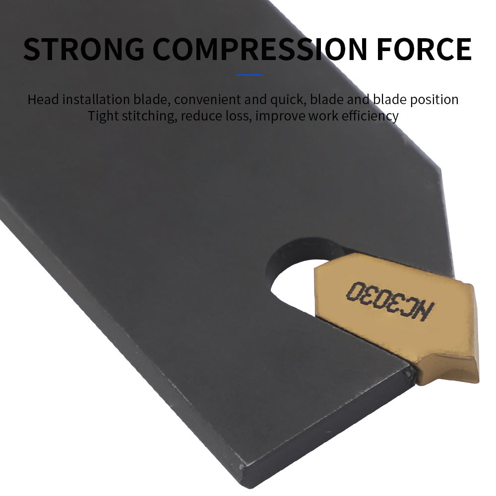 Grooving and Cutting Tool SPB326 26mm Parts Cutting Blade + 10X GTN-3 SP300Blade