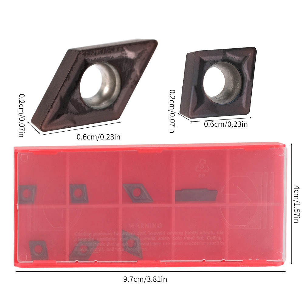 Hot Sale7Set Tungsten Steel Blade +8MM Hard Alloy Steel Shank Diameter CNC Tool Holder Wrench