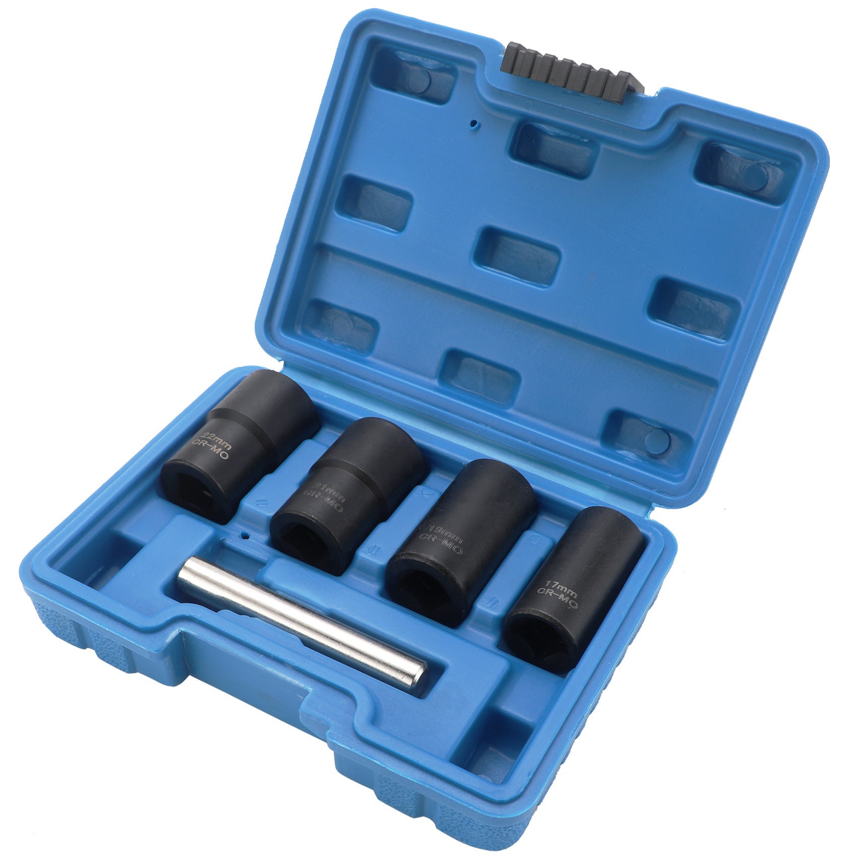 Torque Socket Set Worn Nuts and Locks Remover17,19,21,22mm  Broken Wire Extractor