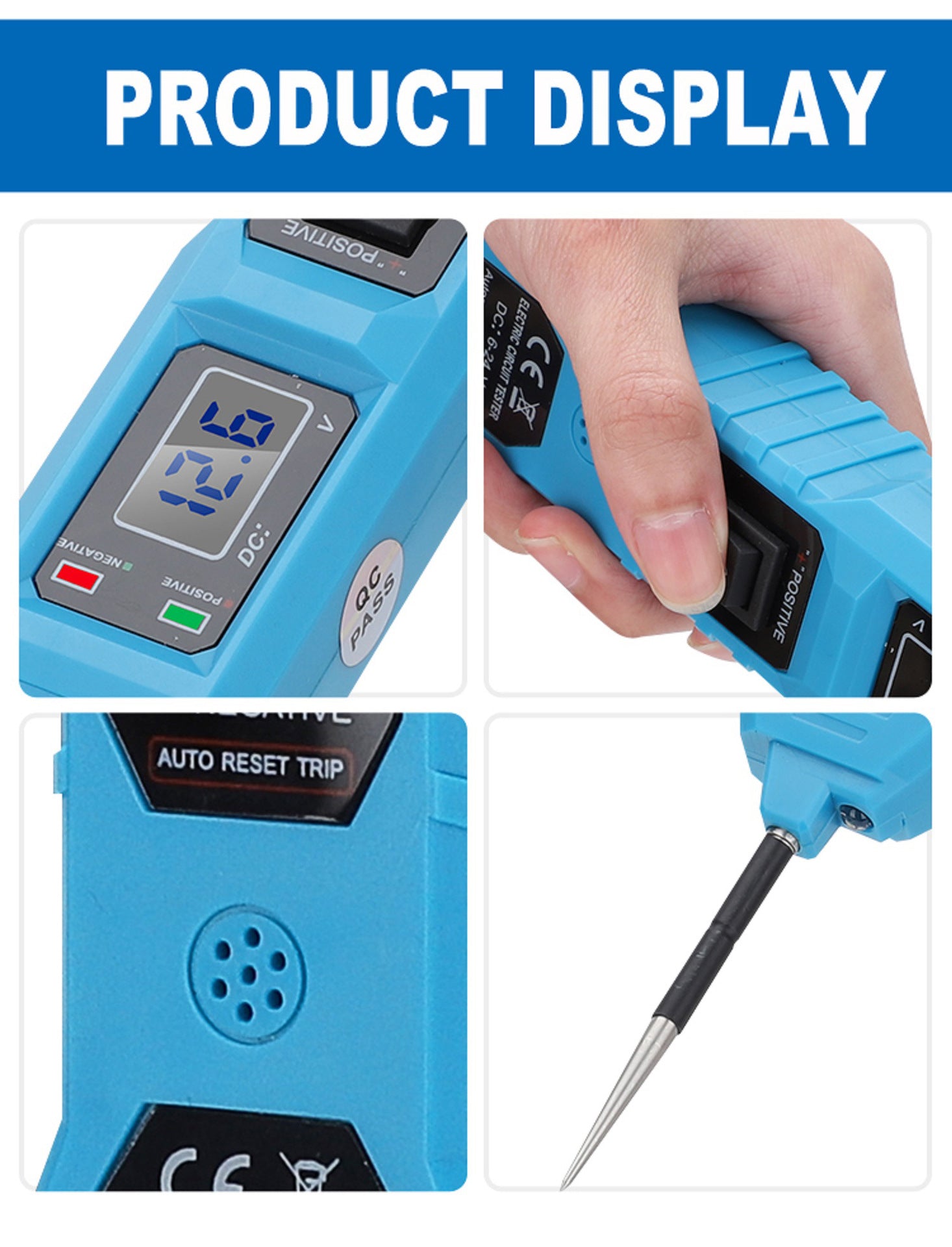 Automotive Electrical Circuit Tester Multi-Function Drive Detector Line Continuity Electrical System Diagnosis