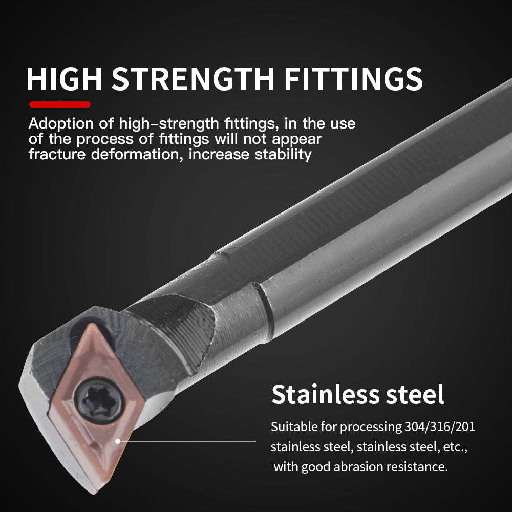 Hot Sale7Set Tungsten Steel Blade +8MM Hard Alloy Steel Shank Diameter CNC Tool Holder Wrench