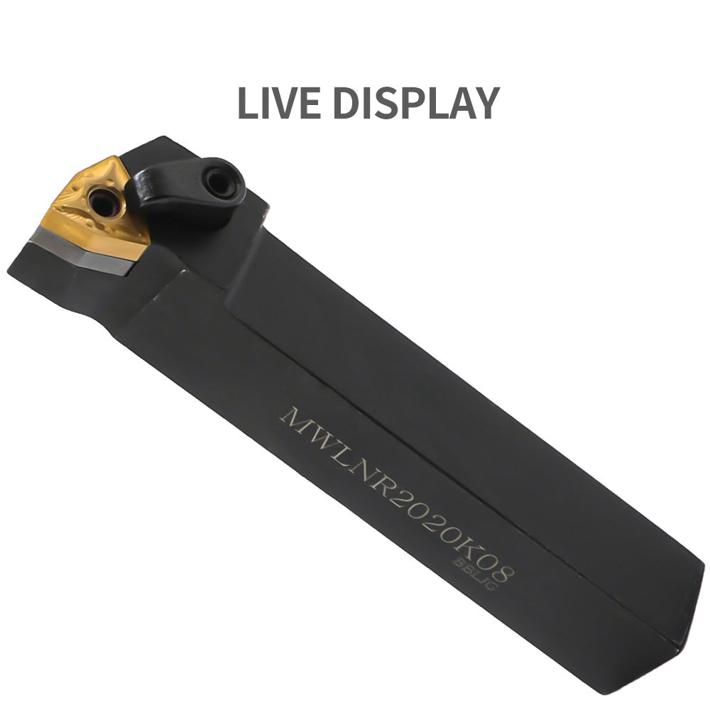 In-stock Clamp Drill Rod1个MWLNR2020K08+10Piece WNMG080404CNC Tool