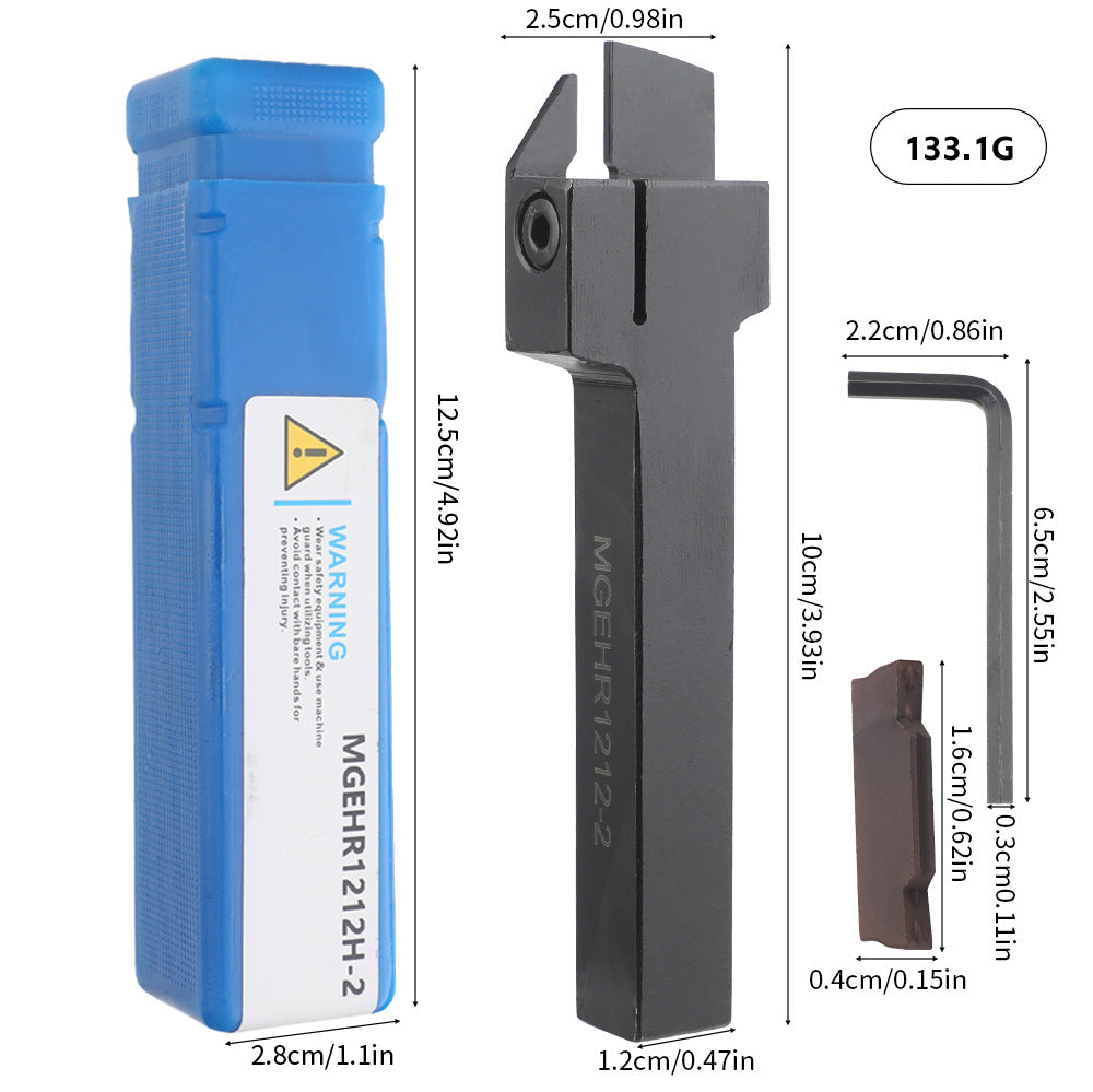 Popular7Set12mm Turning Tool Set Multifunctional Carbide Insert Shank Boring Tool Rod with Wrench
