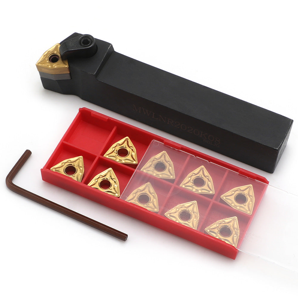 In-stock Clamp Drill Rod1个MWLNR2020K08+10Piece WNMG080404CNC Tool