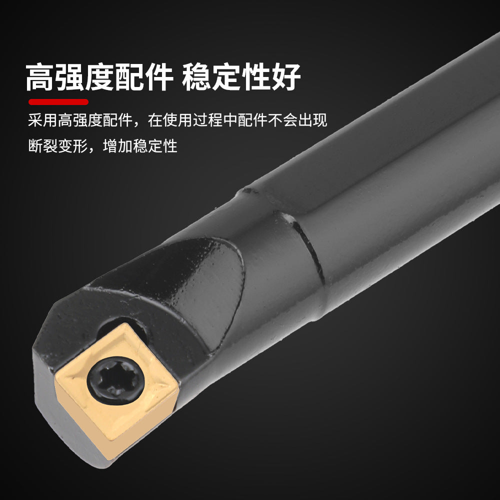 Popular7Set10mm Turning Tool Set 7Knife Handle+7Multi-functional Carbide Blades