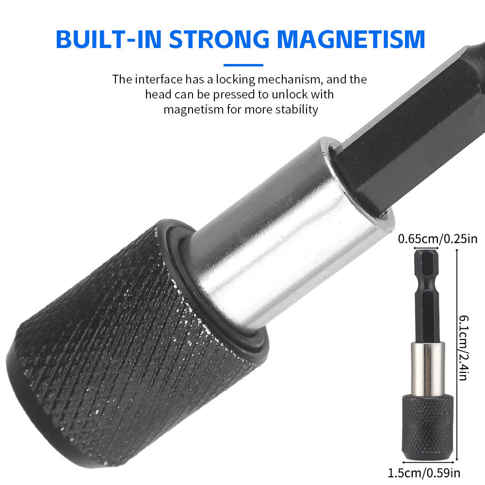 Hex Shank Screw Extractor Set, Inch Hex Shank Titanium Coated Twist Drill Bit Set, Reverse Thread Extractor Set