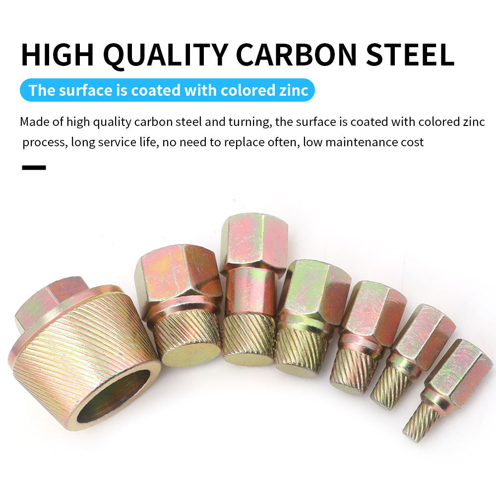 Chrome Molybdenum Steel Tool Set8pcs Screw Extractor Set In Stock Wholesale Bathtub Sink Wire Remover