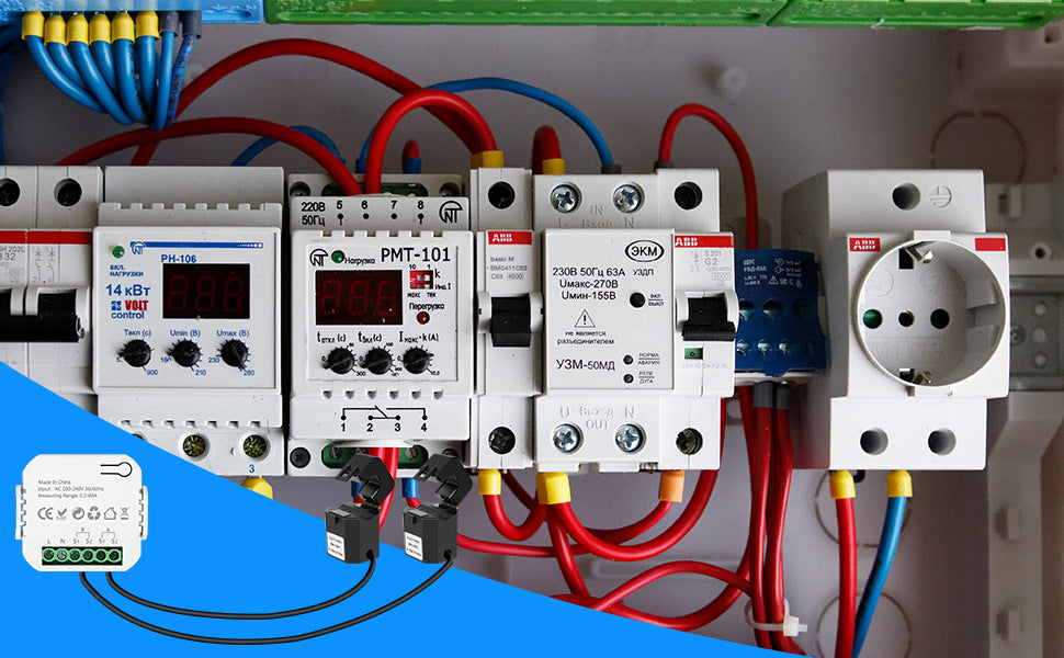 【Smart Life New Favorite】WiFi Smart Meter | Electricity Metering | APP Remote Monitoring | Festival