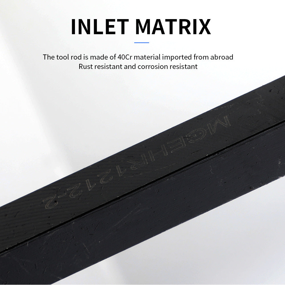 MGEHR1212-2 12x100mm CNC Tool Holder Lathe Fine Processing Tool Accessories10Piece MGMN200Blade