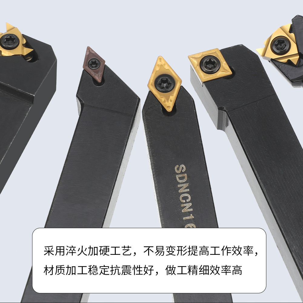 7Set of CNC Lathe Tool Holders MGEHR1616-3 SDJCR1616H07 SDNCN1616H11 16MM