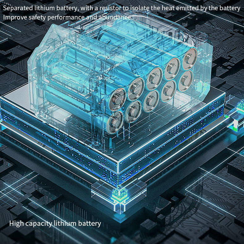 High Pressure Car Wash Water Gun Rechargeable Portable Lithium Battery Water Gun High Power Electric Display Water Gun Cleaning Machine for Watering Flowers and Vegetables