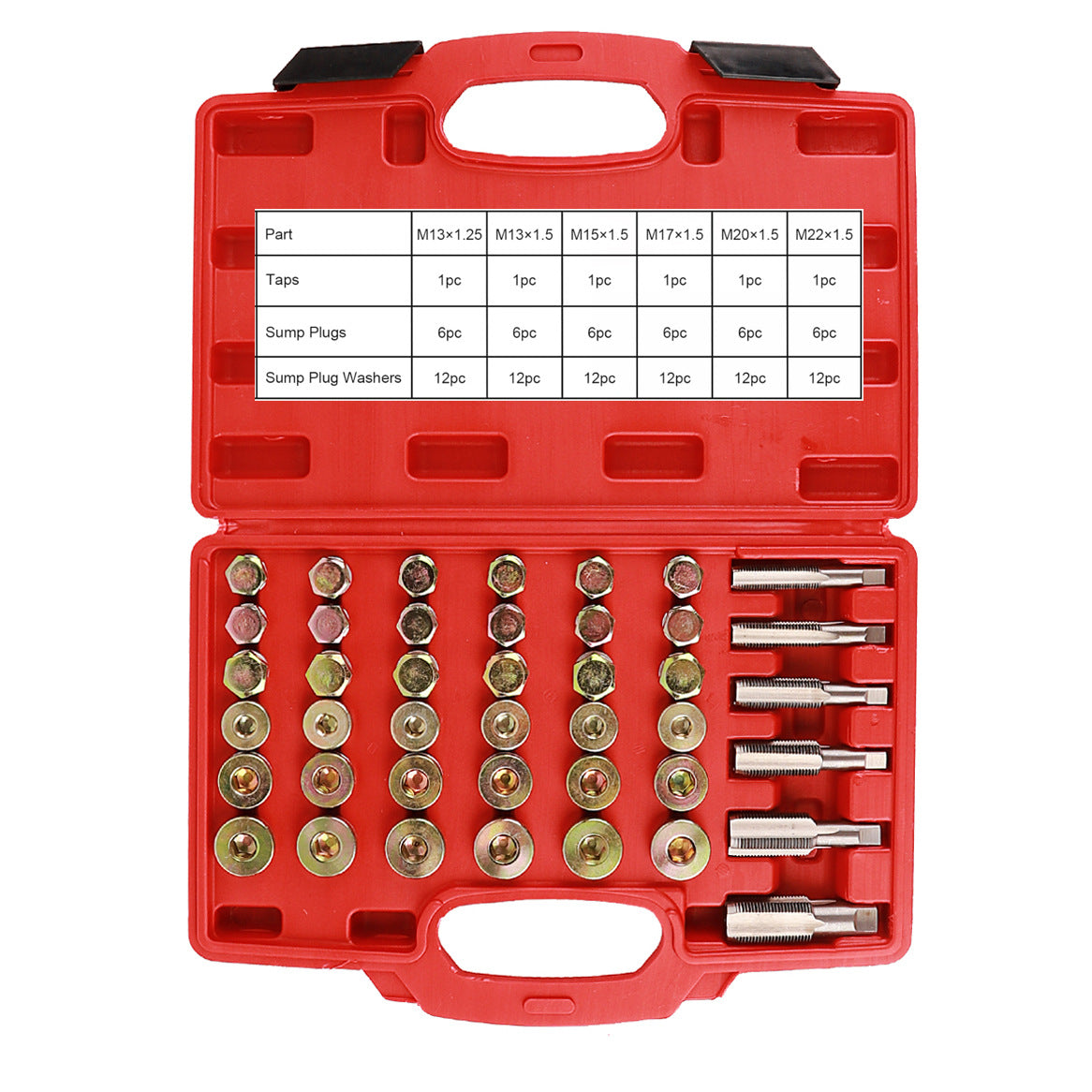 Car Oil Pan Drain Plug Thread Repair Tool Seal Anti-Slip Thread Pad Engine Oil Pan Screw