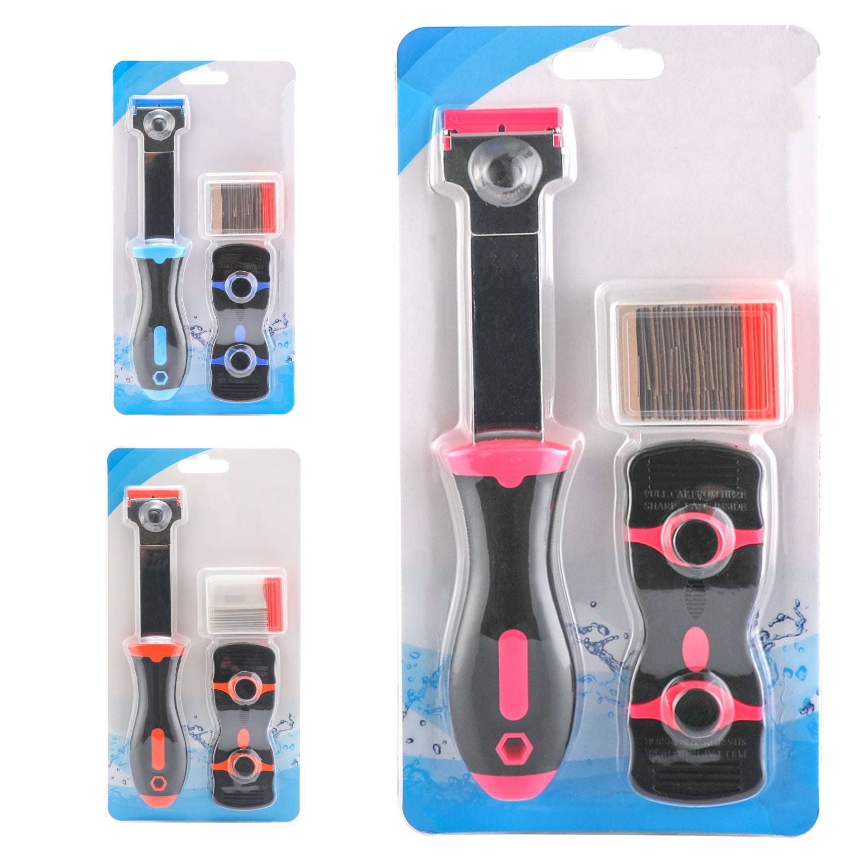 Cleaning Scraper Multi-Functional Dual-Head Small Scraper for Removing Scratches Extended Scraper Glue Remover Car Film Tool