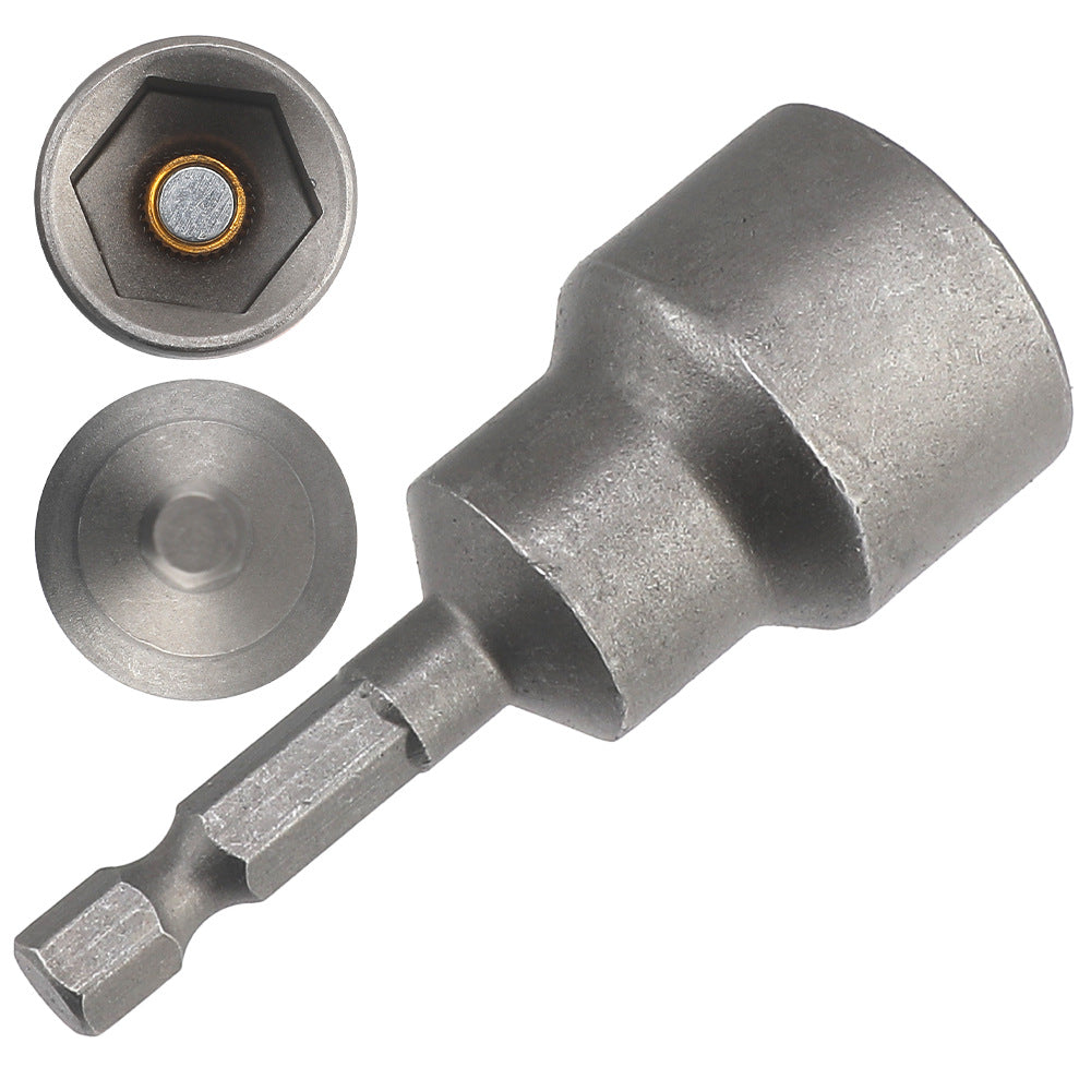 Strong Magnetic Socket Head Set Wind Batch Socket Head with Strong Magnetic Hex Socket Head Boxed Durable65mm