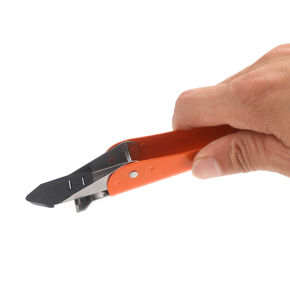 Stainless Steel Scraper Glass Glue Spatula Edge Trimming Sealant Filling Tool Multi-Functional Scraper Hook Tool