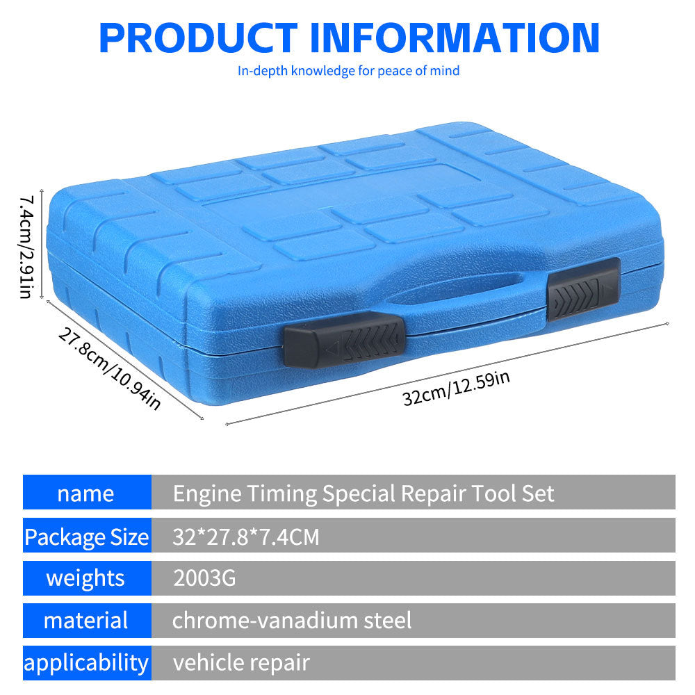 Ford Full Vehicle Range1.4/1.6/1.8Engine Timing Special Maintenance Tool Set Steam Dual-use for Diesel and Gasoline