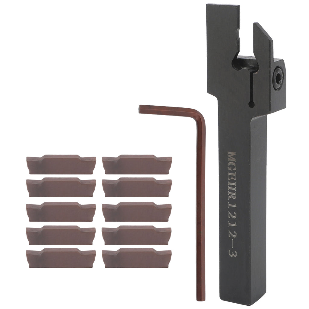 Spot Goods MGEHR1212-3CNC Turning Tool Holder Including1Wrench and10Piece MGMN300Blade Tool