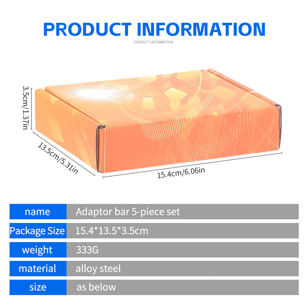 N Socket Adapter Large Medium Small Variable Diameter Connector Wind Cannon Adapter Interconversion Accessories Tool Ratchet Wrench Conversion