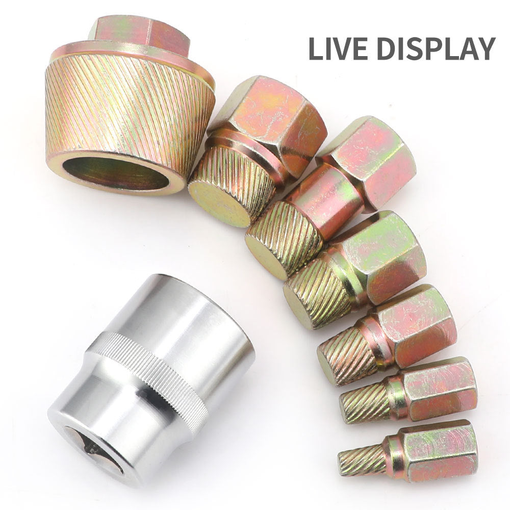 Chrome Molybdenum Steel Tool Set8pcs Screw Extractor Set In Stock Wholesale Bathtub Sink Wire Remover