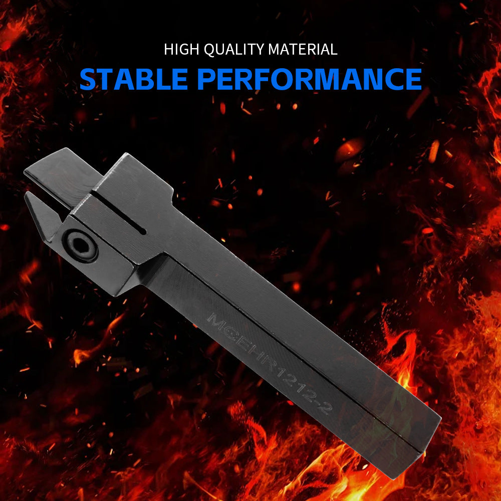 MGEHR1212-2 12x100mm CNC Tool Holder Lathe Fine Processing Tool Accessories10Piece MGMN200Blade